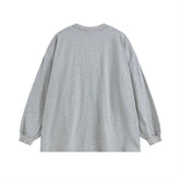 Men Long Sleeve T Shirt Fun Pattern Hip-Hop Fashion Loose